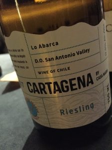 Cartagena Riesling 2017, Lo Abarca viña Casa Marin